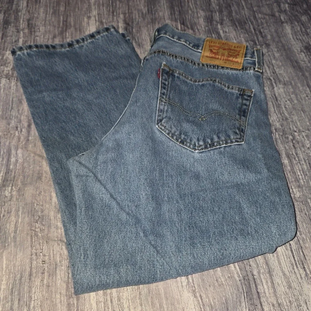 Levis 550 Mens Jeans W36 L29 Medium Wash Relaxed‎ Fit Denim